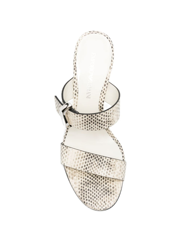 Emporio Armani Exclusive Sandals - Neri e Grigi | 66d396f9bda0374df1d27ba7a6c5605ea8c2be7f