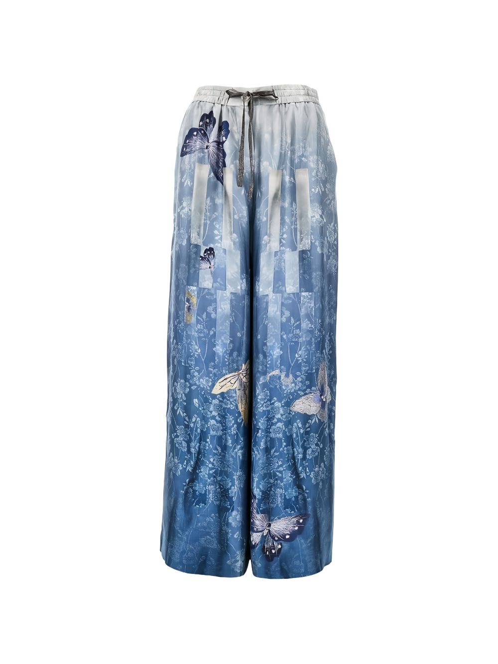 Pierre Louis Mascia Trousers - Blu e verdi | 754dac04d7a77a189b43a1c18dad2edeee71a3aa