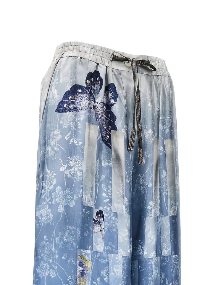 Pierre Louis Mascia Trousers - Blu e verdi | a333068c12e556252702c1cf752158fb1f5baa5f