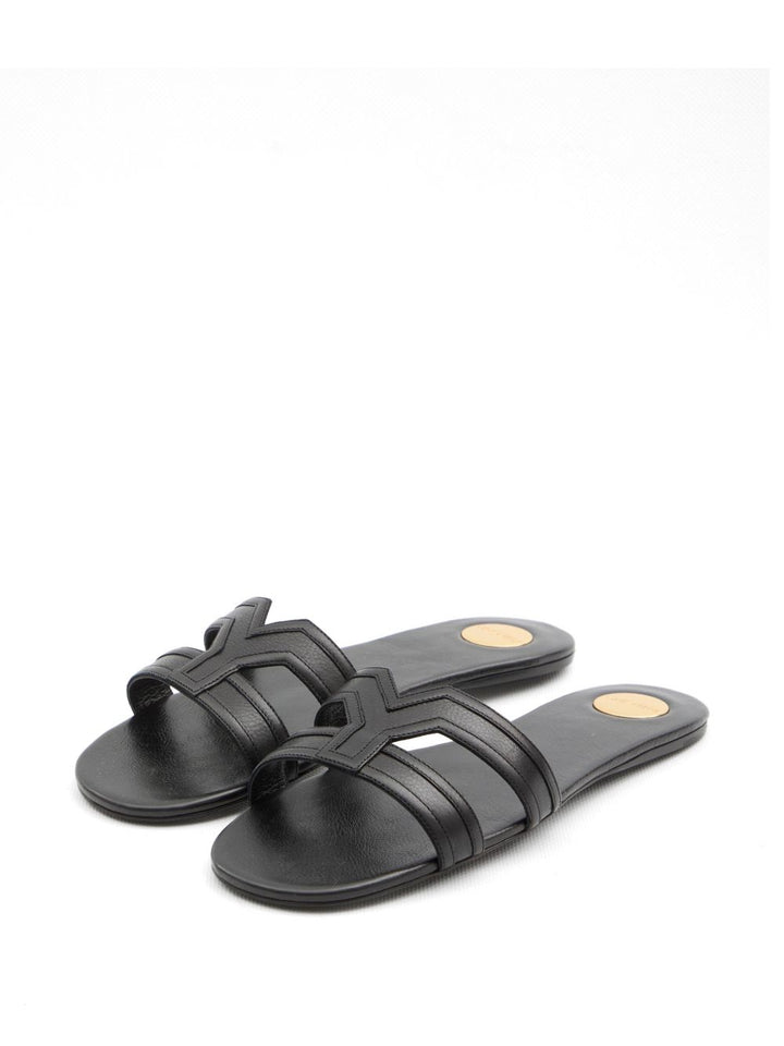 Saint Laurent Sandals - Neri e Grigi | 2b31632f318913d68bba9a9e41d0d6d67e3f4bad