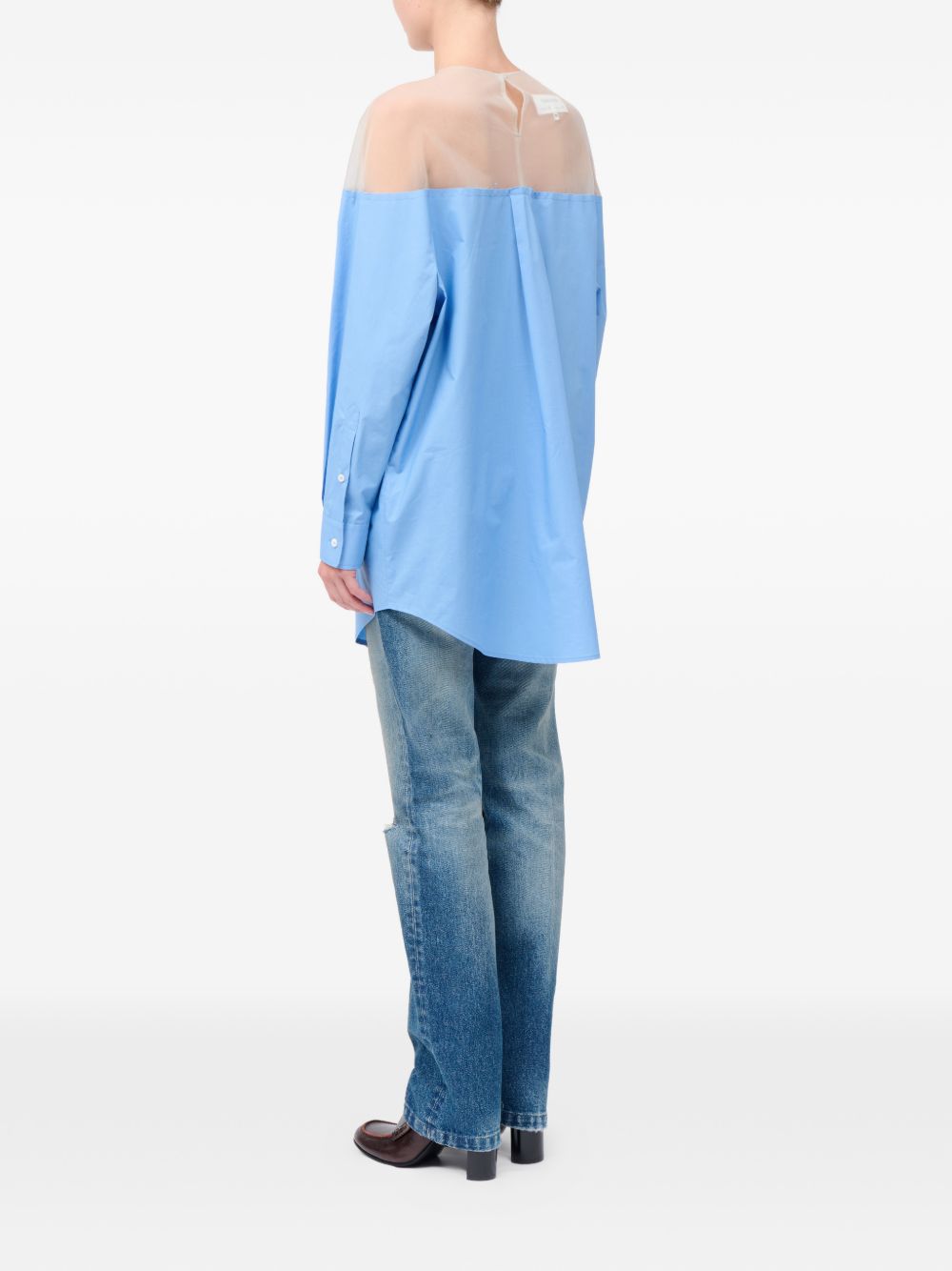 Mm6 Maison Margiela Top - Blue and green | 7f8e3d804a684a89288568ac10d622bd58148c5a