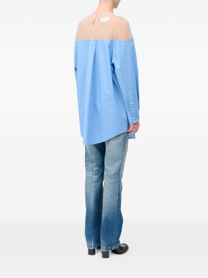 Mm6 Maison Margiela Top - Blue and green | c154b09e13f3fb242dcc7e18275576116a03d30e