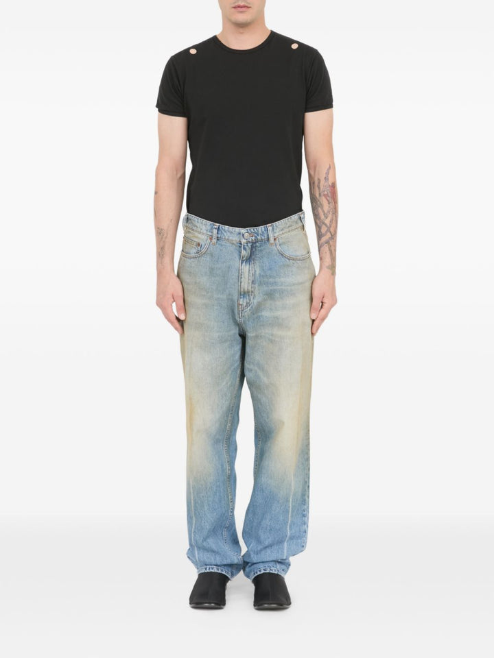 Mm6 Maison Margiela Jeans - BLUE | b54448f4e05195e1d0059d41a628711973e40d7b