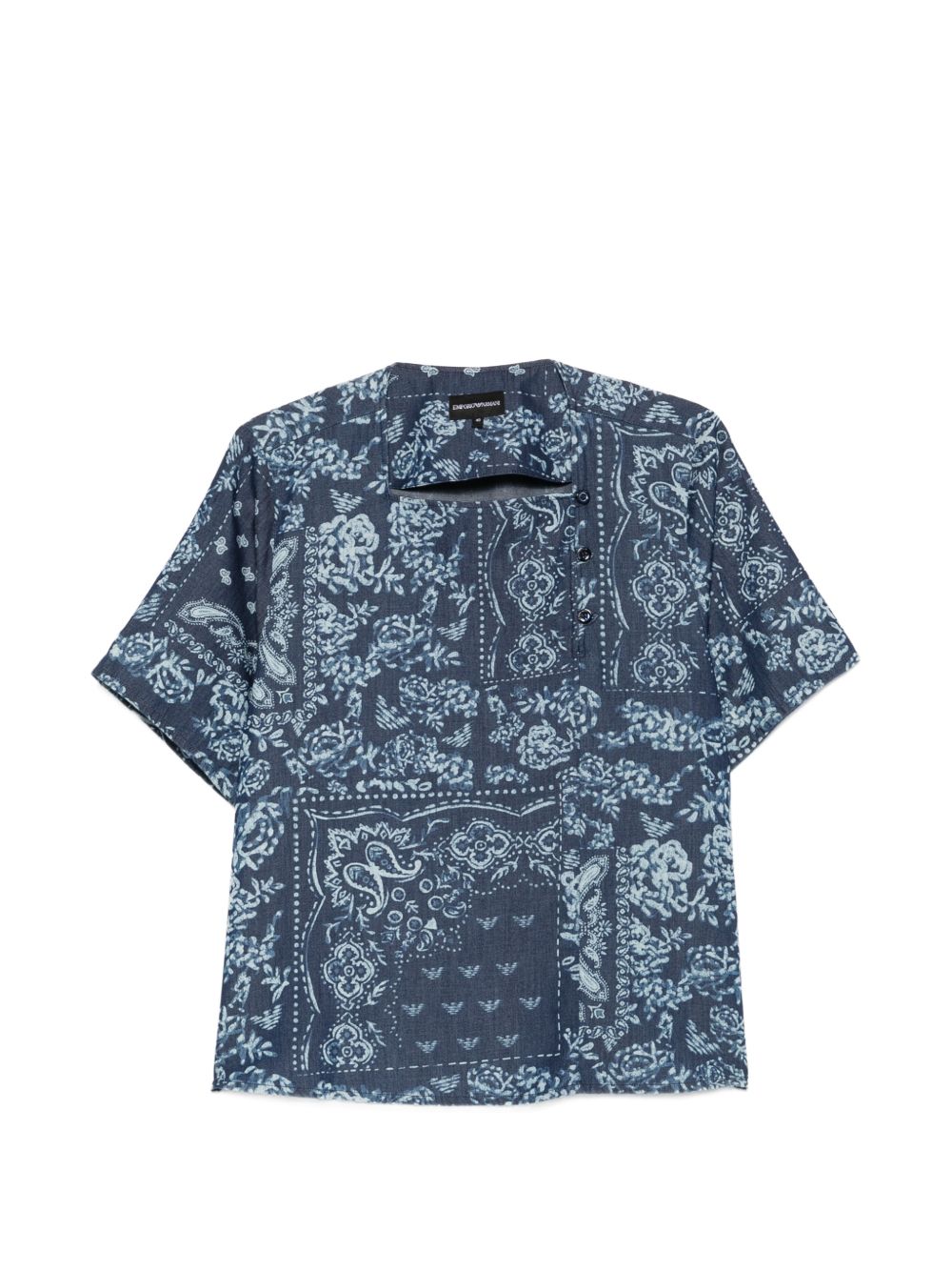 Emporio Armani T-shirts and Polos - Blu e verdi | b30c66b0af3c0e0986d4ffe6ab7338d849de4ce0