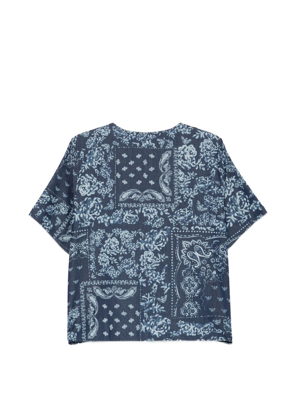 Emporio Armani T-shirts and Polos - Blu e verdi | f6b43d8864cc69f913a2c02761eea029f4d63ceb