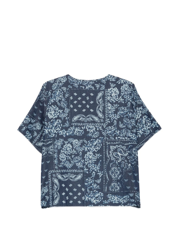 Emporio Armani T-shirts and Polos - Blu e verdi | f6b43d8864cc69f913a2c02761eea029f4d63ceb