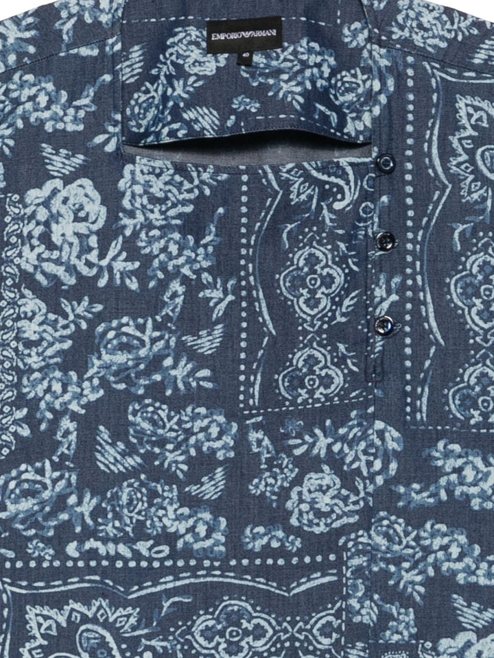Emporio Armani T-shirts and Polos - Blu e verdi | cfb2e795d37c5086140ab1eb46407baf2ac4e01f