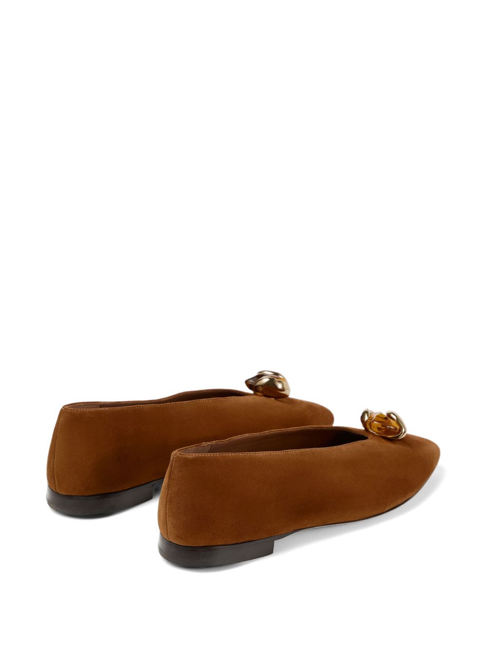 Jimmy Choo Flat shoes - BROWN | 6d7c3d5cb7e4ca35db84b2882c92bf5229fbf37d