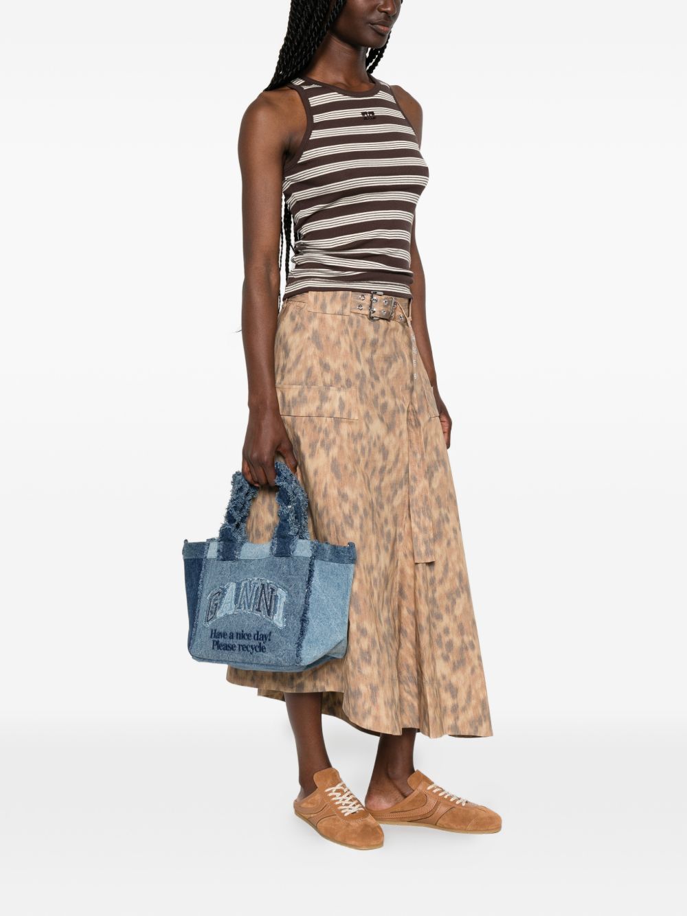 Ganni Bags - Blu e verdi | c9d616381cb5ccdb37b156f7f9bebd224db54140