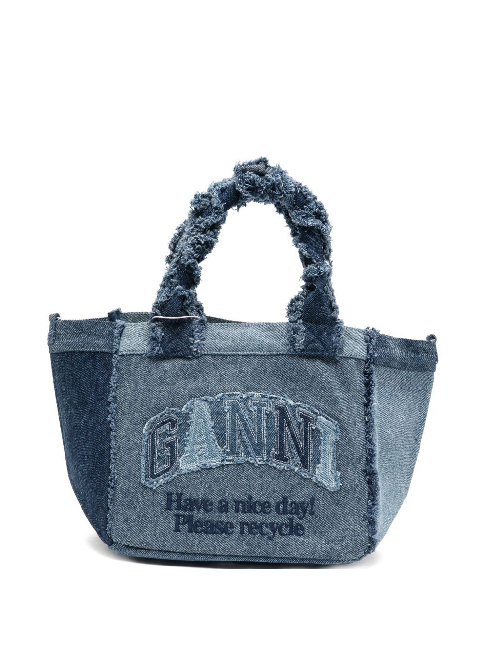 Ganni Bags - Blu e verdi | 698117927b11abe84892fb9b13ca6bdbcc66128b