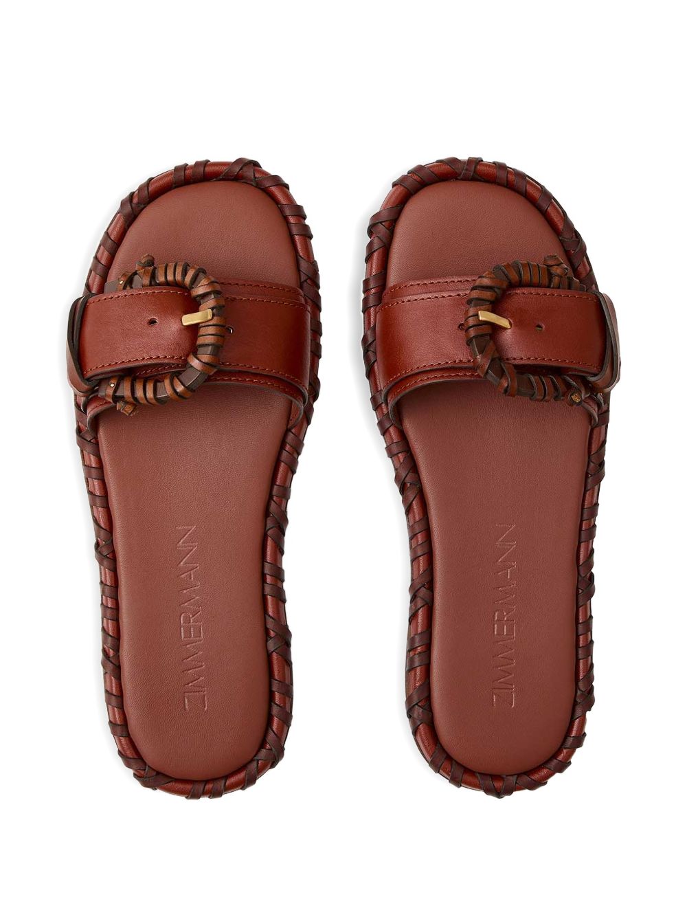 Zimmermann Sandals - Marroni | 4910e24330eb1ba4927ecac9c18e9307c1497115