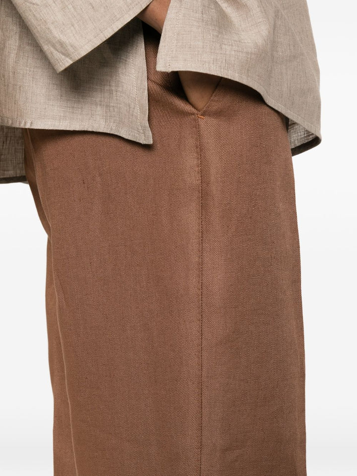 Tagliatore Trousers - BROWN | a8267251cceaacd5aa9cba44fcf4ffded6b00f2a