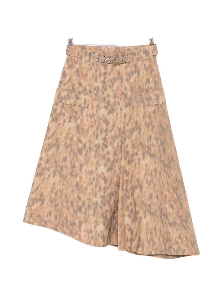 Ganni Skirts - Chiari e Naturali | 24f49801b217950abad81d0daecf1bd07ad9cdc9