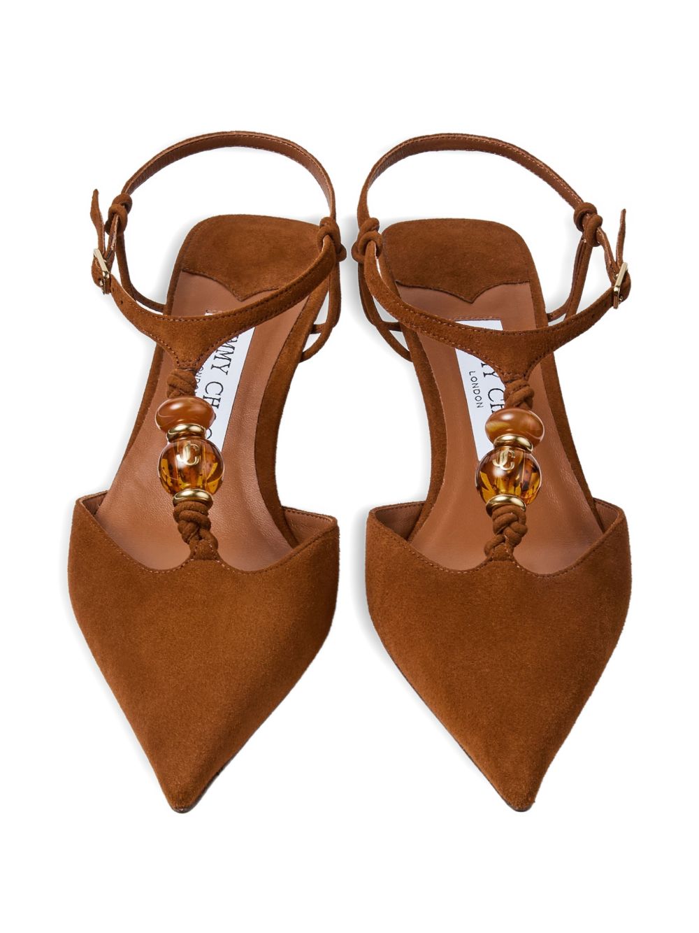 Jimmy Choo With Heel - MARRONE | 33c7314f2b51d949f3d9aff017d6a7ac8d9e1d40