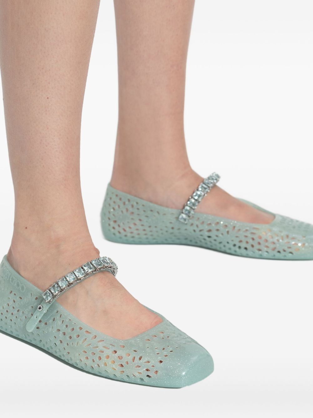 Jimmy Choo Flat shoes - GREEN | 651744f20af64669754987fe69674718212b0982