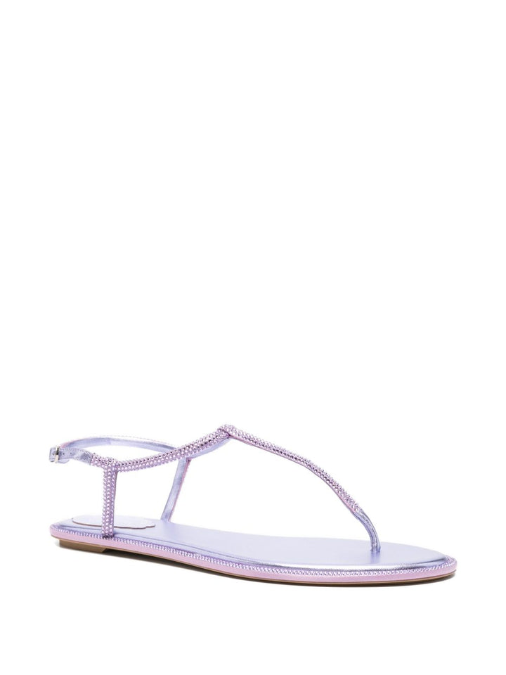 Rene' Caovilla Sandals - Blu e verdi | 8a352366e71d72302b4061ea4c19591d4b89db11