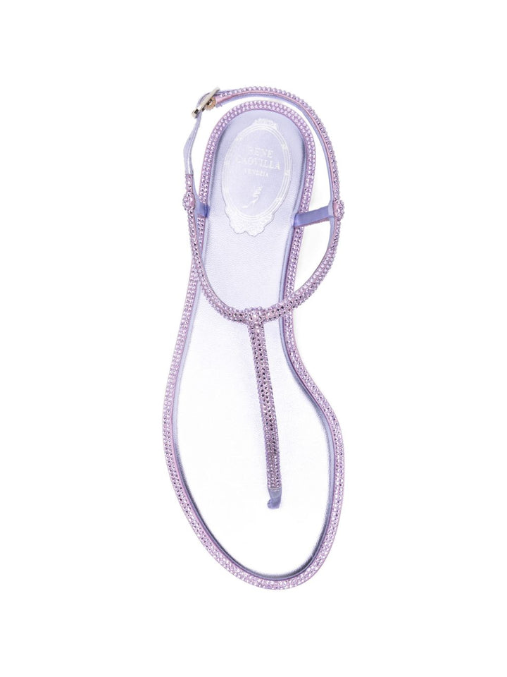 Rene' Caovilla Sandals - Blu e verdi | 8ae1855c892fc4766fe59f700f3d74432ce9555e