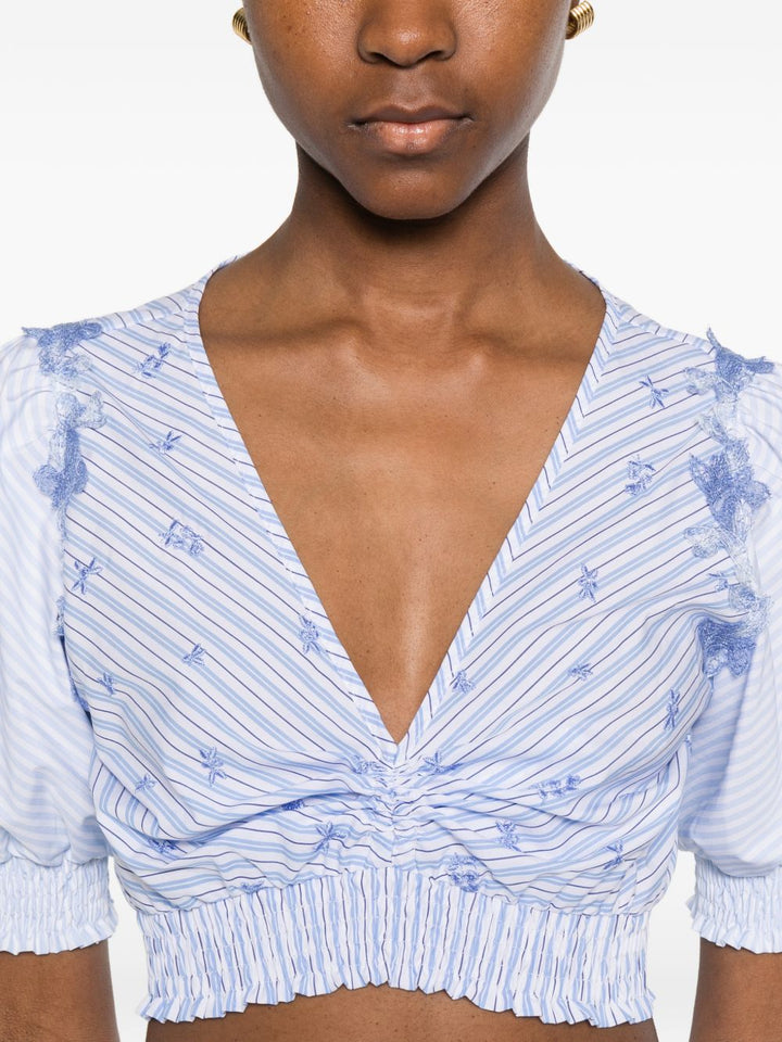 Ermanno Scervino Top - Blu e verdi | f754115ffe760604991b60c4e01d57ee7c73e25e