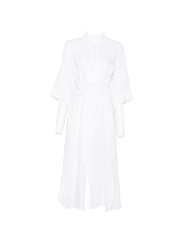 Linen Chemisier Dress