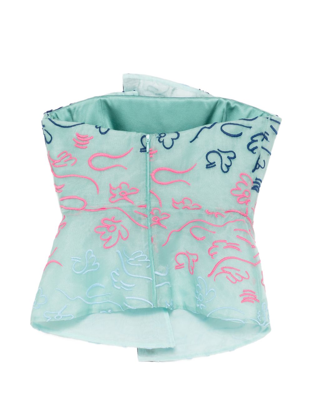 Emporio Armani Top - Blu e verdi | f9c0eef09efdbfc0c06265f296a1adcbe05a219b