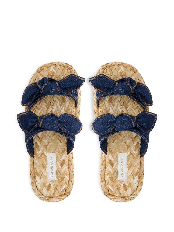 Zimmermann Sandals - BLU | 5643acd2eefd1a0ab3f16c6e9f6ec3026648cc68