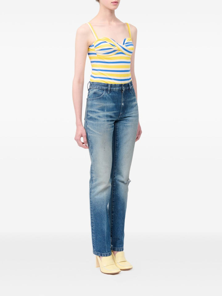 Mm6 Maison Margiela Jeans - Blu e verdi | f1de854b4f29154ba6c25aed4e13350571361dbf