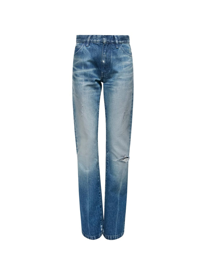 Mm6 Maison Margiela Jeans - Blu e verdi | 5826396eed61768f488ca5160ed2c03c57474a24