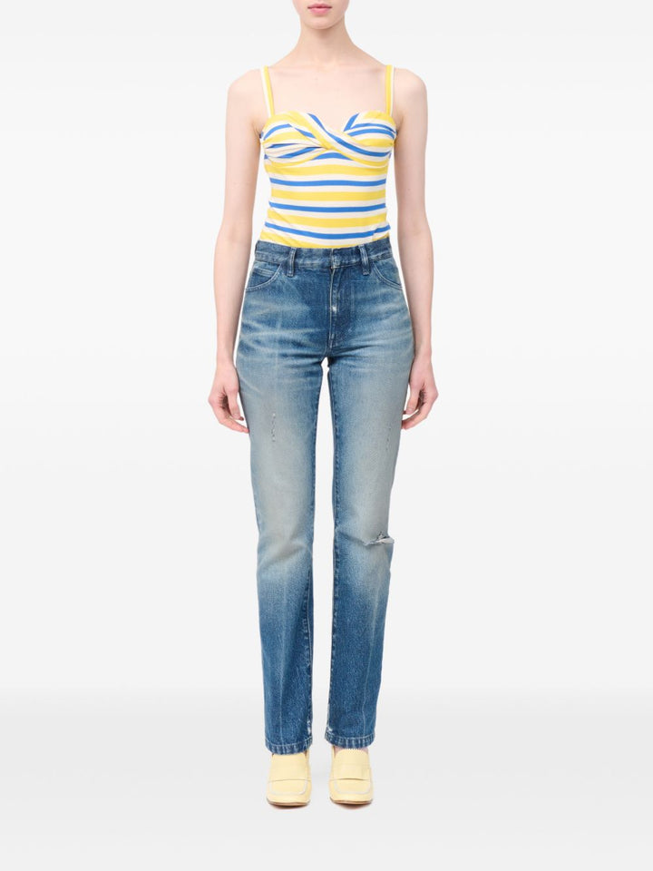 Mm6 Maison Margiela Jeans - Blu e verdi | 7a03a81179df47ae9fe86ff2c4437bc218a4059b