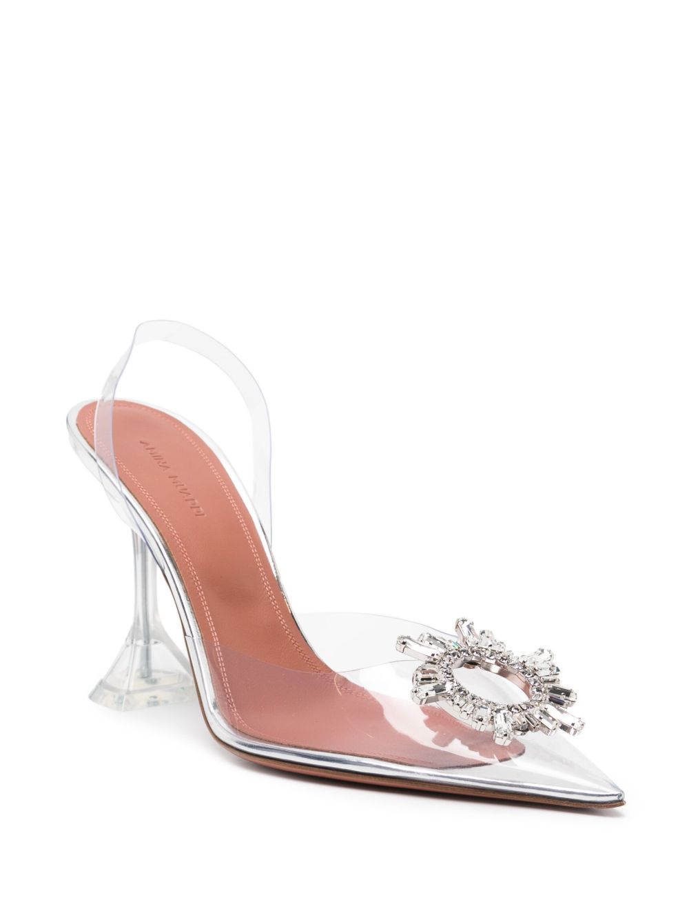 Amina Muaddi With Heel - Neri e Grigi | 2fd30f53e3a68fcb0397b5c5a169ede2eb7b8f7f