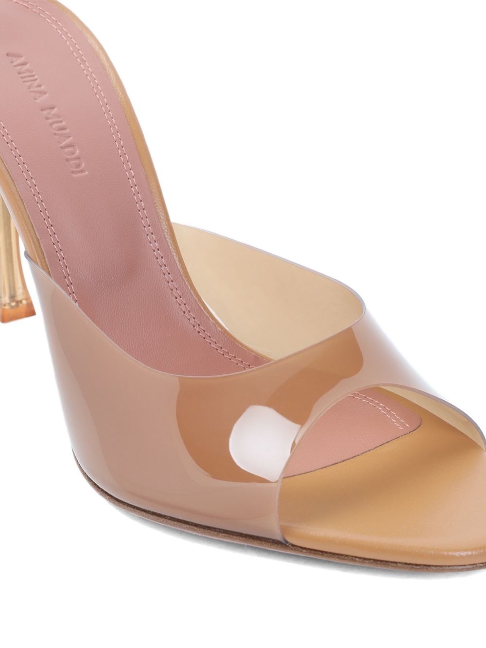 Amina Muaddi Sandals - Chiari e Naturali | 7fdbe58aa165761a3c37e832ac9e9f2740710f97