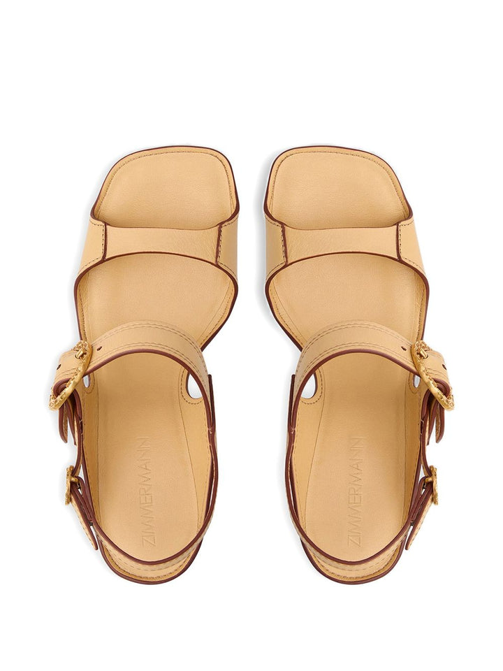 Zimmermann Sandals - Chiari e Naturali | 7081fd572fabed91cfd6a82db1960792cccc7575
