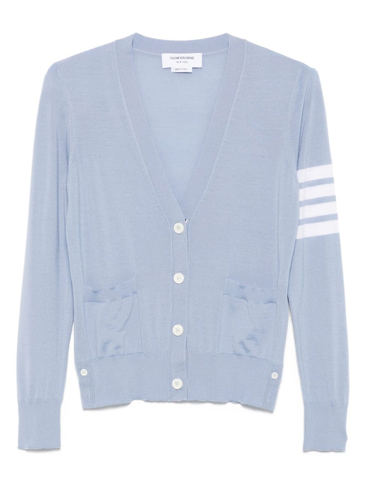 Thom Browne Sweaters - BLUE | 72e34ac151b50a4274f48e3449aa5648cd285b02