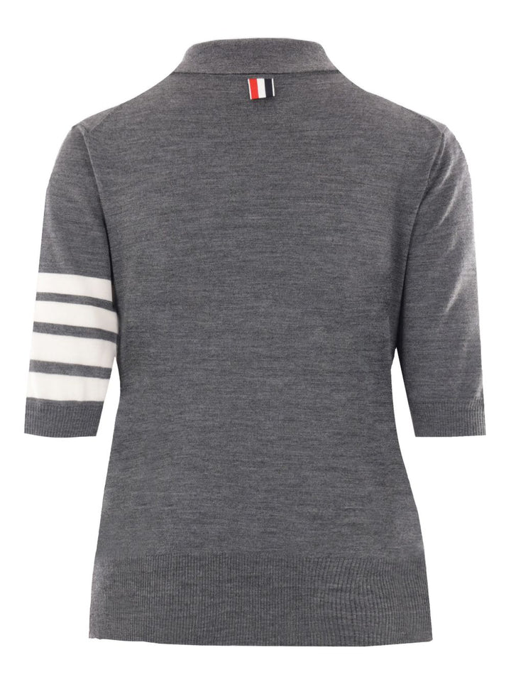 Thom Browne T-shirts and Polos - GRIGIO | 3f32183c837a15dc6644f923a5d58ead25f86f21