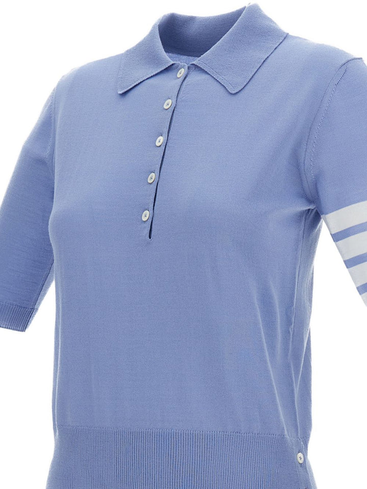 Thom Browne T-shirts and Polos - BLU | 3f7897ff5d429f964fb329696e481db5e6f1c743