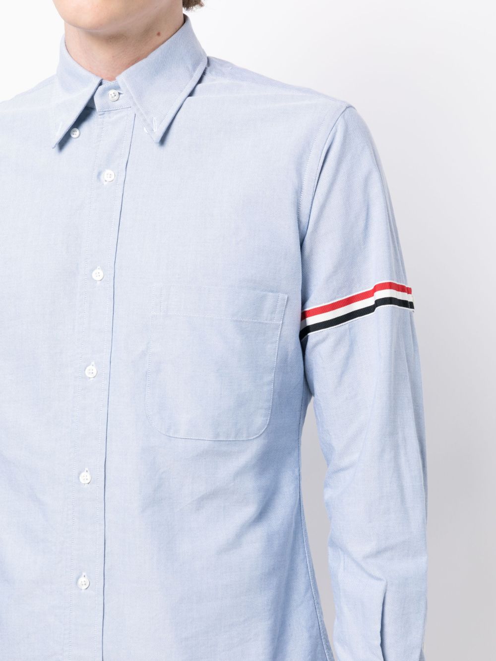 Thom Browne Shirts - BLUE | 99f060ef4a6829630eecc161527696e7622393e3
