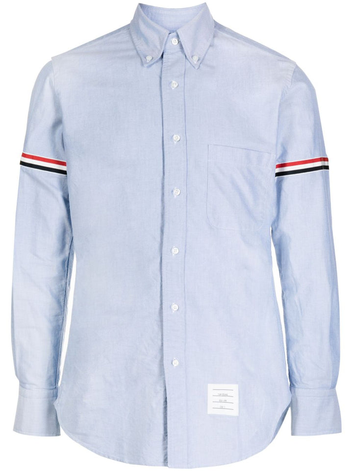 Thom Browne Shirts - BLUE | ede9f311ec10e21b8f2cc2e0f4c3e578059debbc