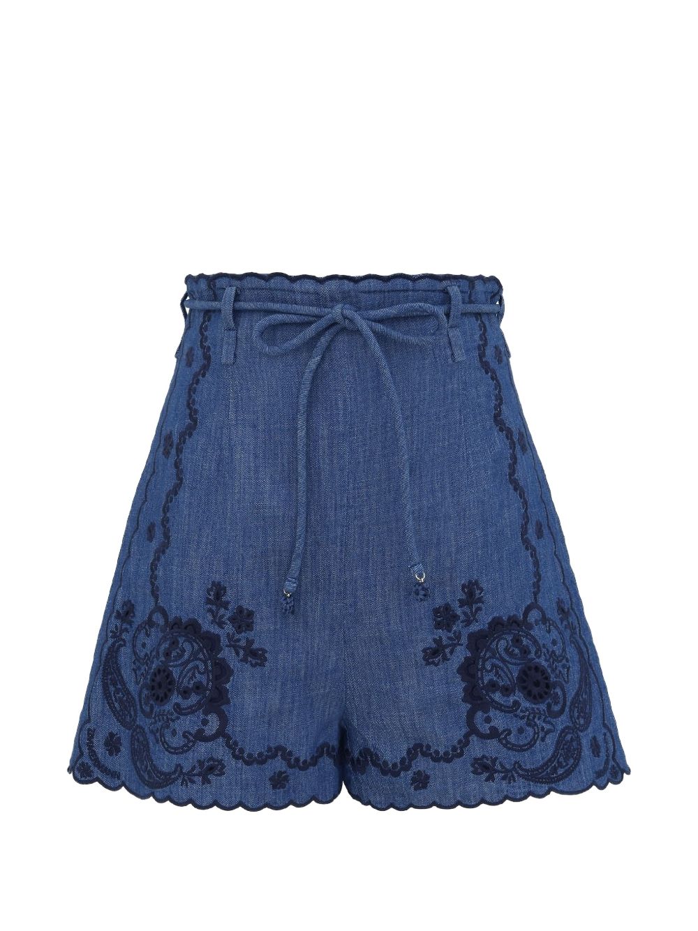 Zimmermann Shorts - Blu e verdi | 0a640cfc939ef55e22b169b9eb25666e3b7684a6