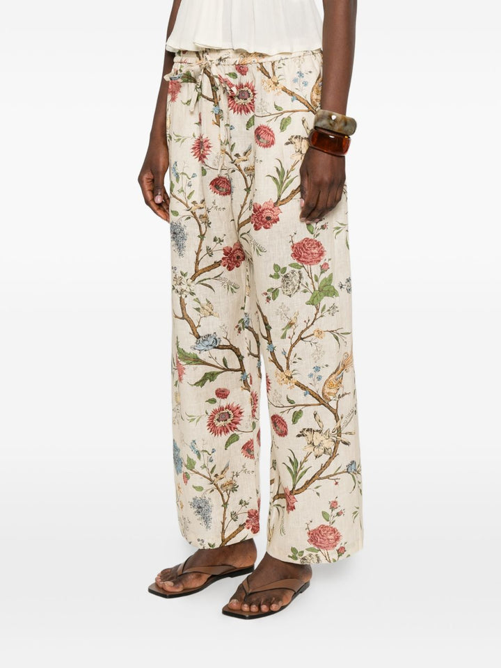 Into The East Trousers - WHITE | f1f203d9fffbc073d0faa078b6f9480791f8f5b7