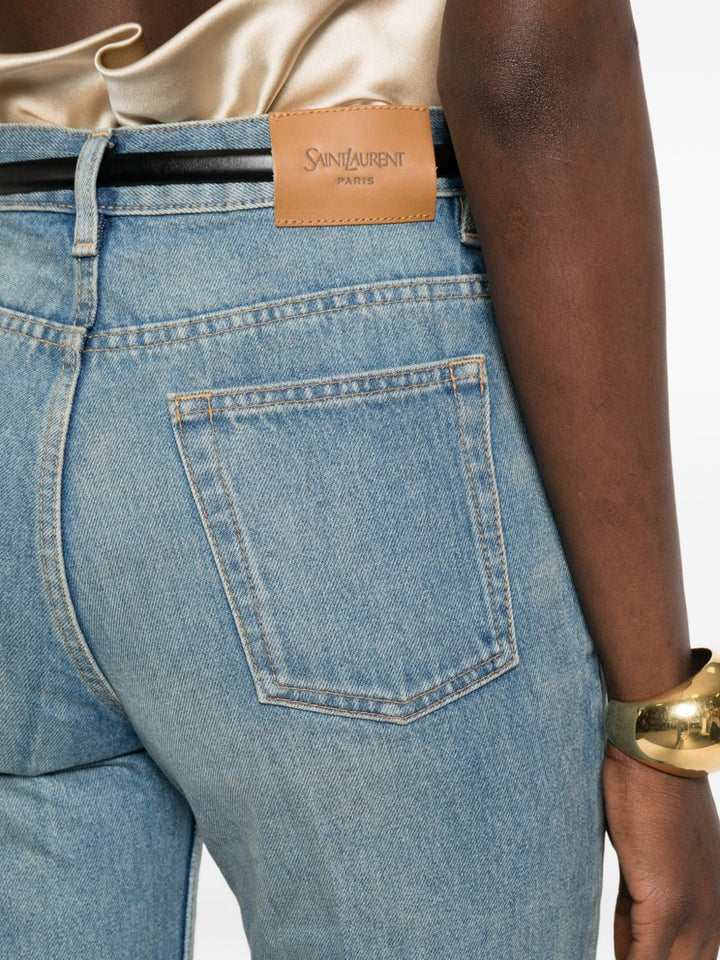 Saint Laurent Jeans - Blu e verdi | a553de566a9e1ea7bde757f917bc3091dd654804