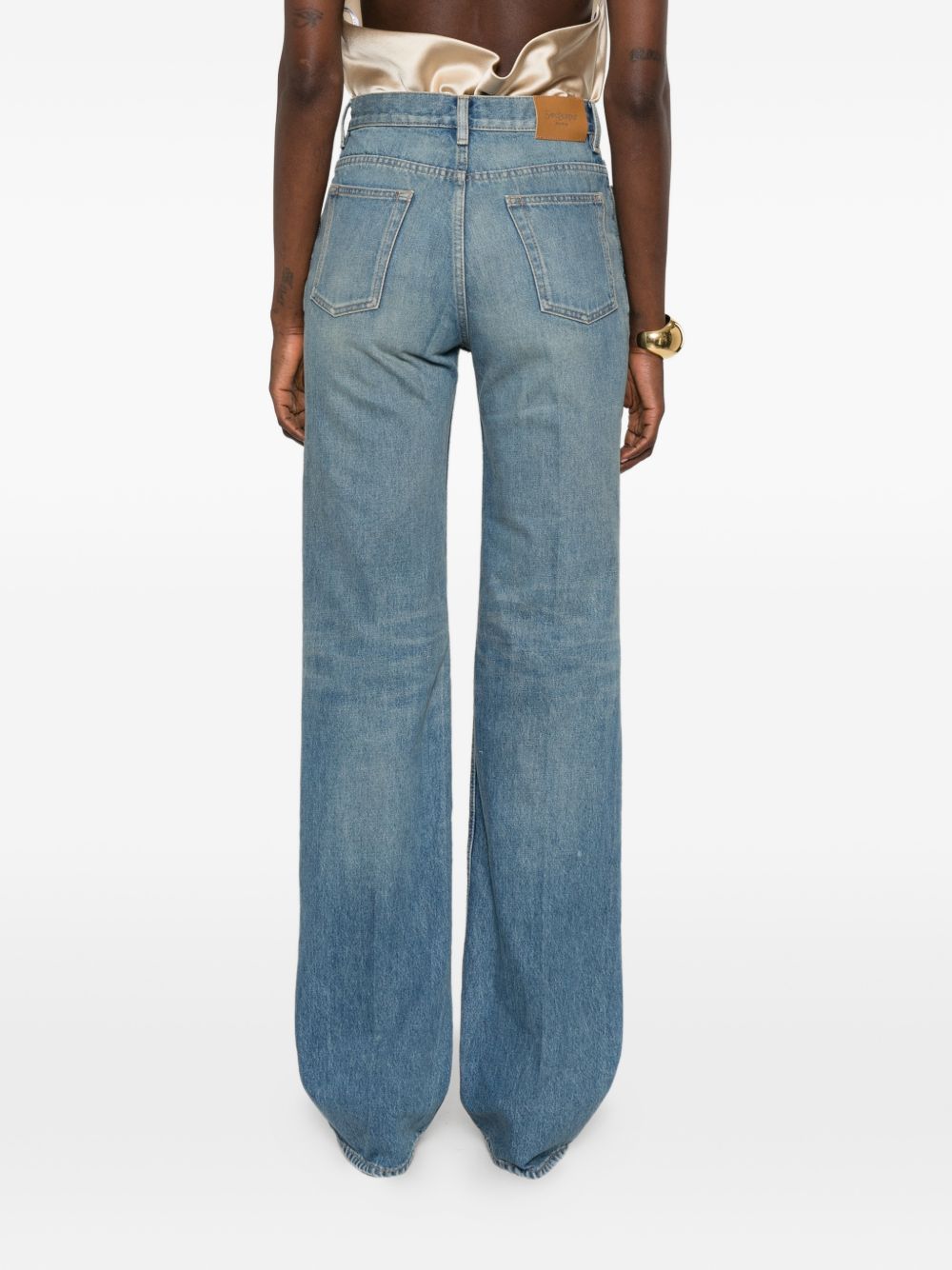 Saint Laurent Jeans - Blu e verdi | 24c3ad1e05a59d6b0f7e085b0ca5146f852ac8b6