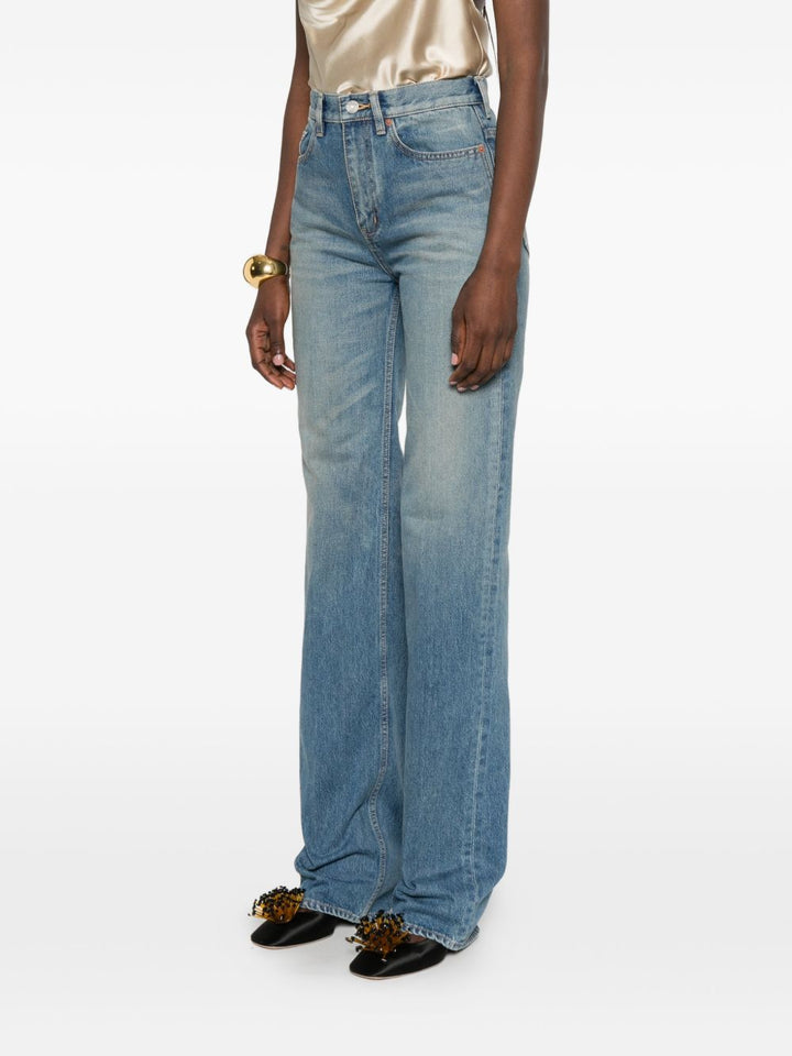 Saint Laurent Jeans - Blu e verdi | 445a96f46d55eeef81284517eda16fea90c67cc7