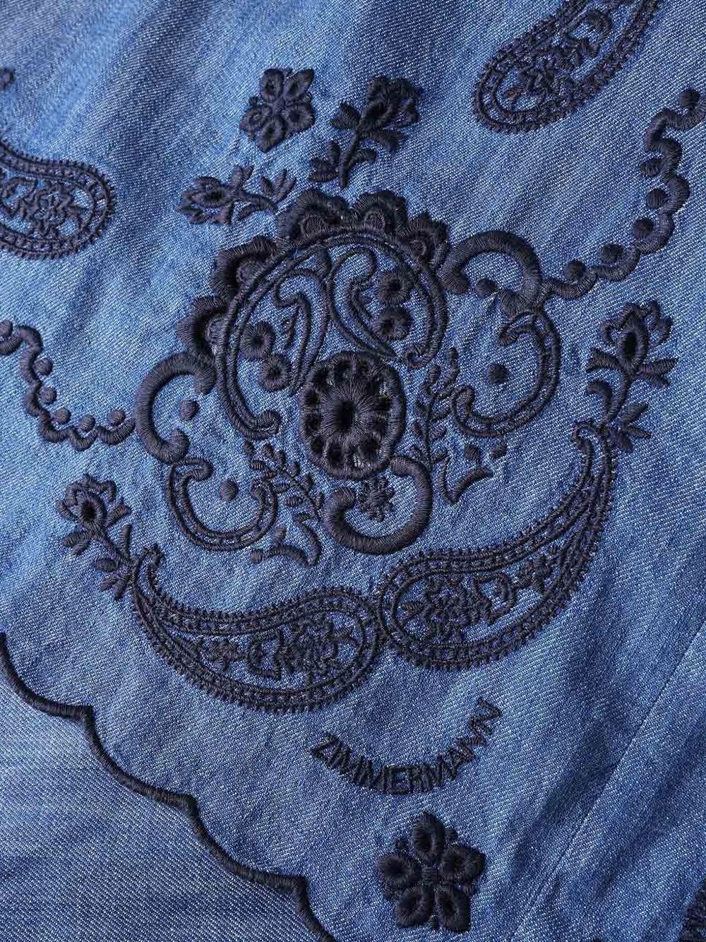 Zimmermann Dresses - Blu e verdi | d9b7785762fc4b6fd3e5049c157277ed9f8a46fd