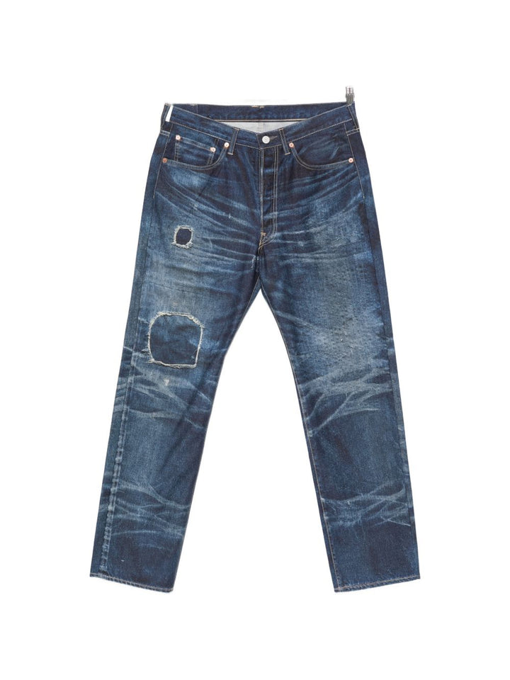 Junya Watanabe Trousers - Blu e verdi | 6591e102d557077af16ccb7c67b3b6cf3538d7c2