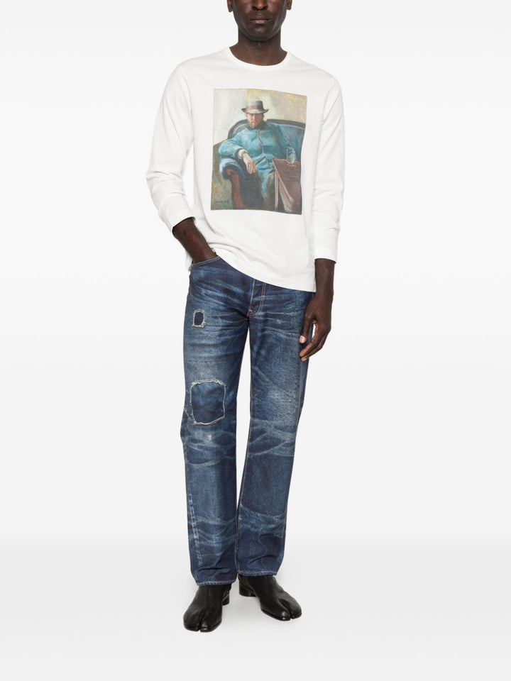 Junya Watanabe Trousers - Blu e verdi | c2982f64a28f0485251c738247f74265a3b40230