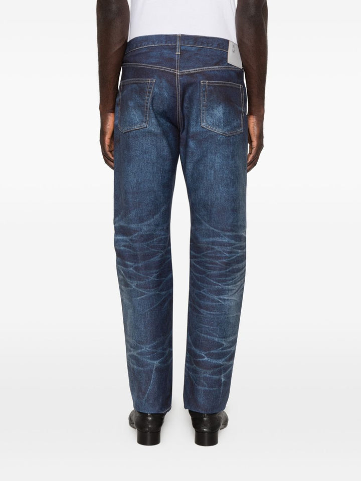 Junya Watanabe Trousers - Blu e verdi | 45d8cf0077e5991e5f71daef5a26b2984f8e9ca5