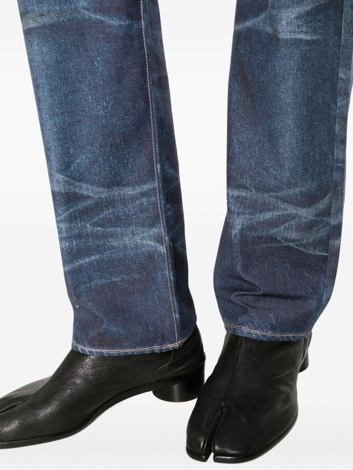 Junya Watanabe Trousers - Blu e verdi | c495980ca3b6d96efea98e0bedbe6a8d24f184fd
