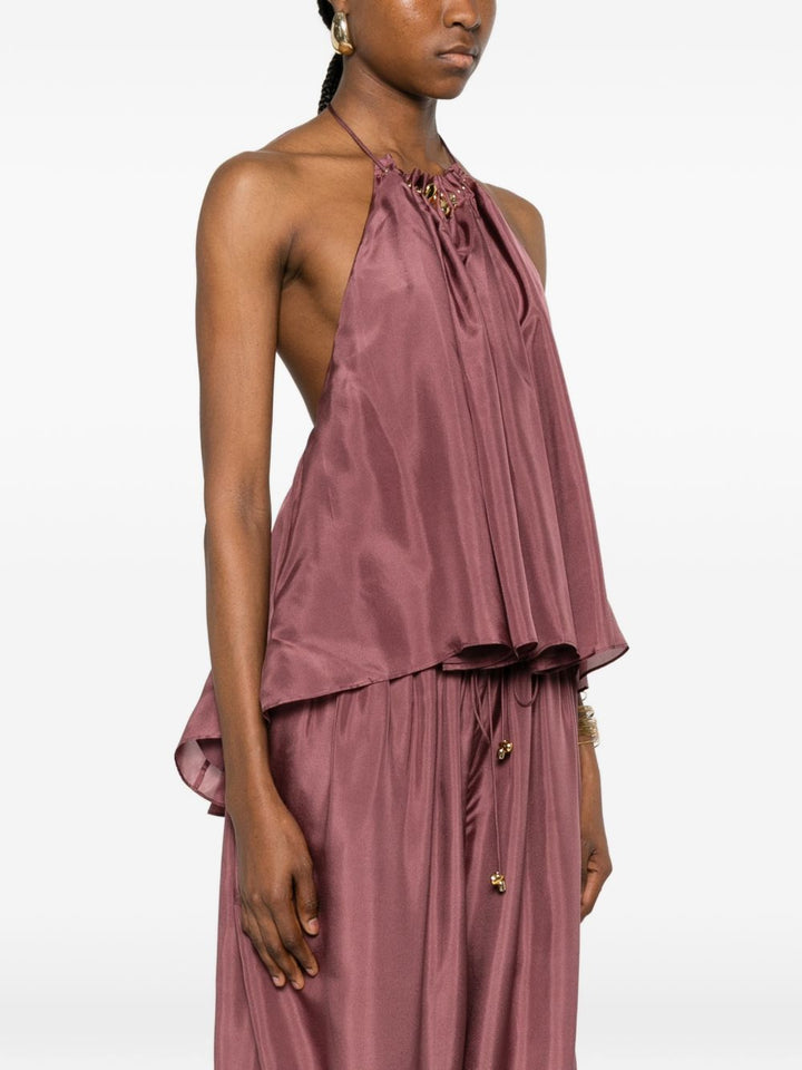 Zimmermann Top - BROWN | e72bb9d31d623cb985a8de7a8021b313dc513deb