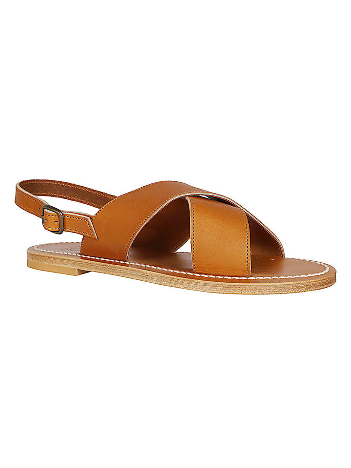K Jacques St Tropez Sandals - Brown | dc3bf9e1295cea7588b50a620f0a22cde330a334