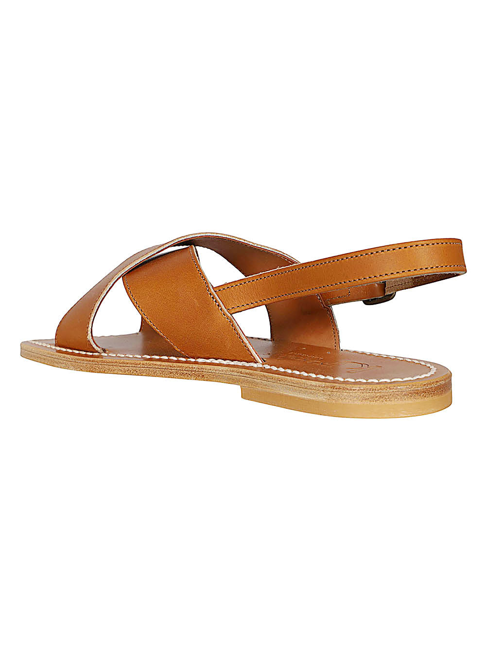K Jacques St Tropez Sandals - Brown | f668b099ae511d2ab598f74e73f684d187d56b04
