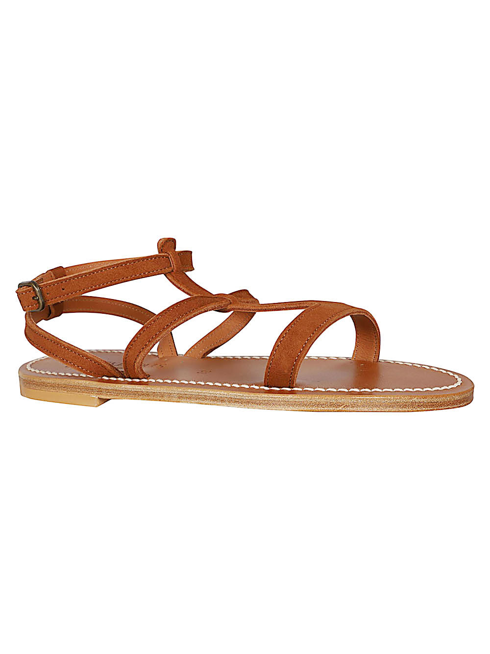 K Jacques St Tropez Sandals - Brown | 2450fe1319785d54b8835bd6f2eb0a5ef17d5725